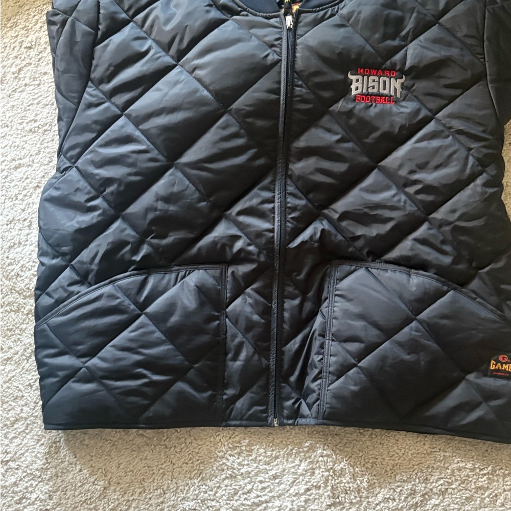 Quilted Bomber Jacket - Black